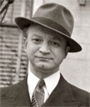 Abe Schneider, skrzypek, urodzony w Białowieży, po emigracji w USA. Zdjęcie ze zbiorów rodziny.