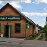 Dawny sklep bławatny Nowokolskich, za którym stała synagoga na Stoczku. Obecnie sklep Kamar. Zdjęcie Katarzyna Winiarska