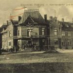 Dom myśliwski w Białowieży, 1917. Zdjęcie ze zbiorów FotoPolska