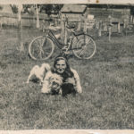 Sarenka, właścicielka knajpy w Białowieży w dzielnicy Krzyże, Ocalona. Zdjęcie ze zbiorów  Niny Ławrysz