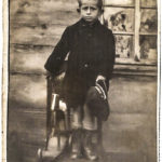 Szajla Halperin w Białowieży. Zdjęcie ze zbiorów rodziny